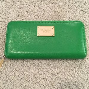 Michael Kors Kelly Green Wallet